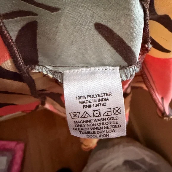 New! Indulge Tropical Print MIDI Dress - Picture 6 of 7